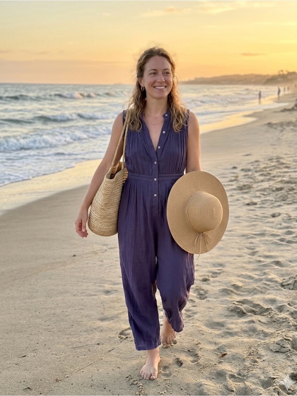 Mara hoffman swim jumpsuit beach cover up